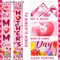 Happy Mother's Day Porch Sign Banner Decoration, Best Mom Ever Hanging Door Banner